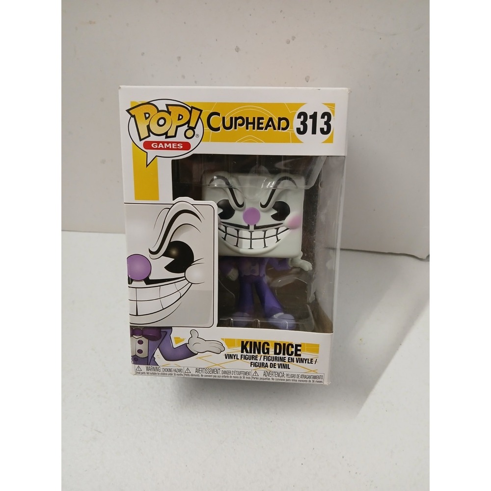 Funko Pop! Vinyl Cuphead King Dice Video Games Figure #313 Standard Vinyl Figure